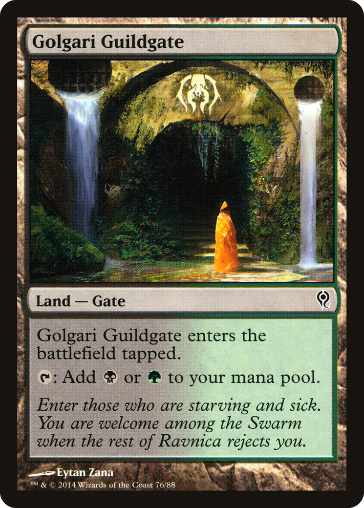 Golgari Guildgate [Duel Decks: Jace vs. Vraska]-1