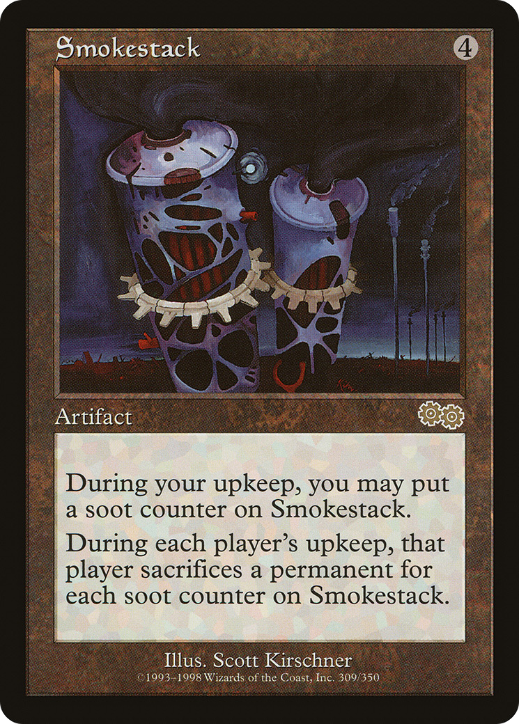 Smokestack [Urza's Saga]-1