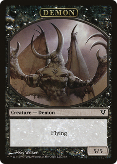Demon Token [Avacyn Restored Tokens]-1
