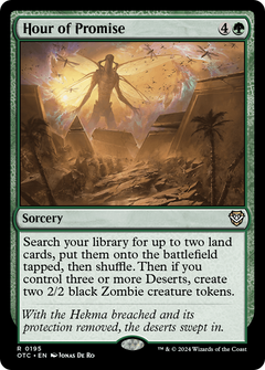 Hour of Promise [Outlaws of Thunder Junction Commander]-1