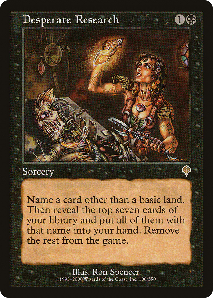 Desperate Research [Invasion]-1