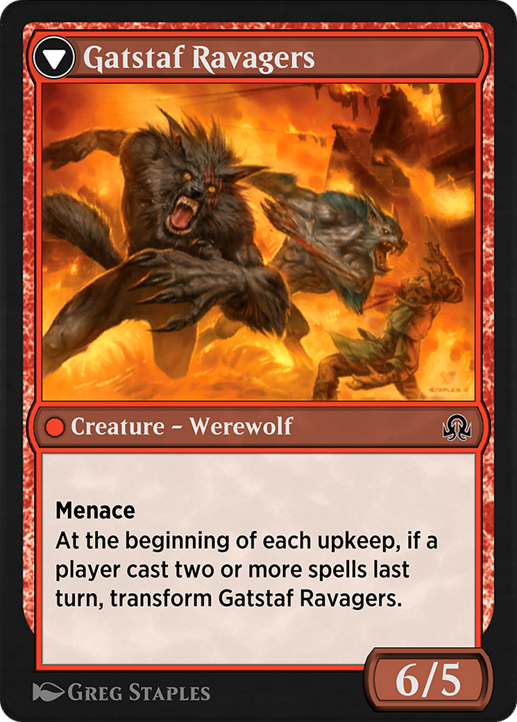 Gatstaf Arsonists // Gatstaf Ravagers (SIR-158) - Shadows over Innistrad Remastered-2