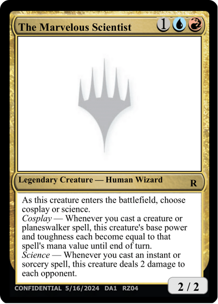 The Marvelous Scientist (UNK-RZ04J) - Unknown Event-1