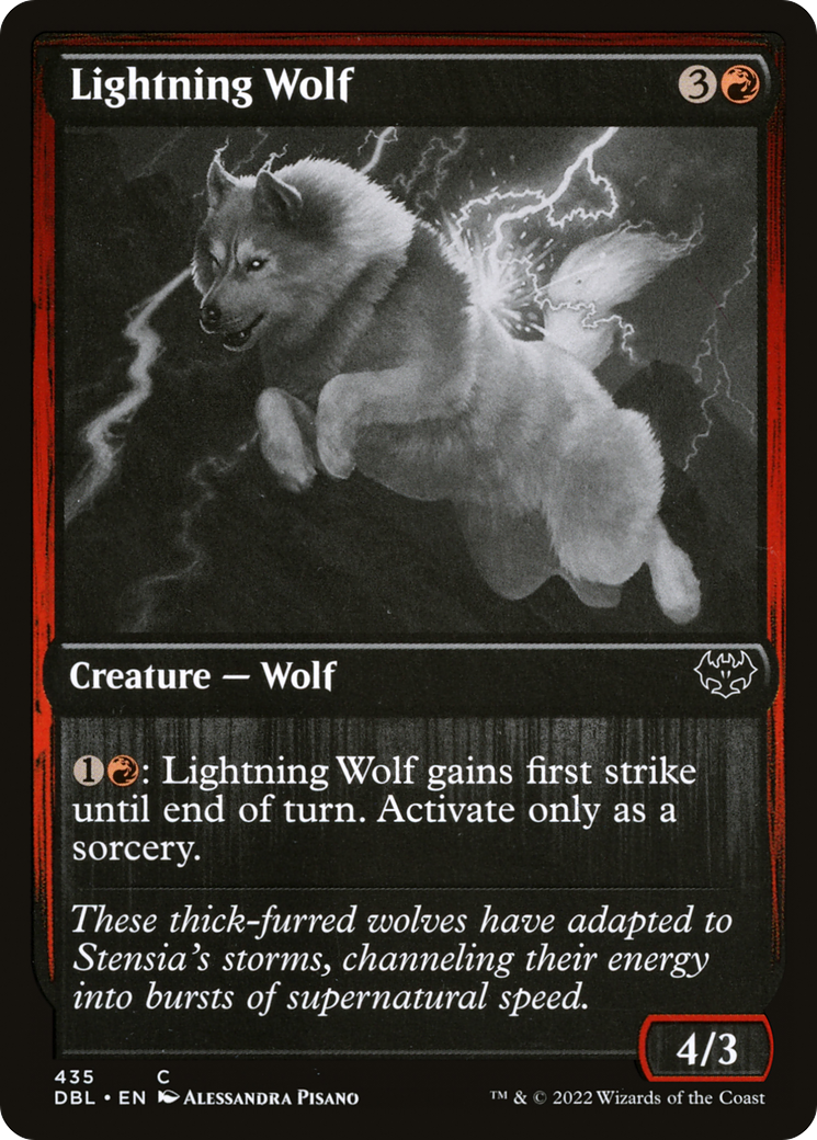 Lightning Wolf [Innistrad: Double Feature]-1