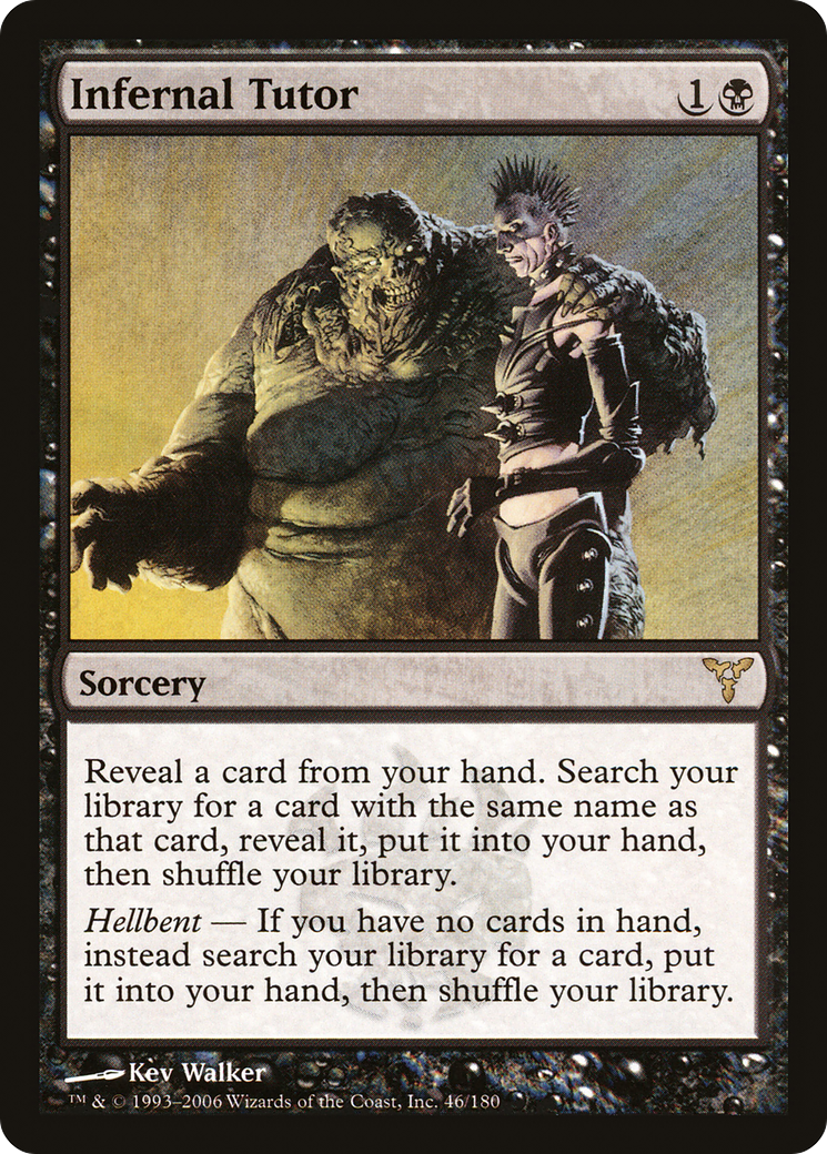 Infernal Tutor [Dissension]-1