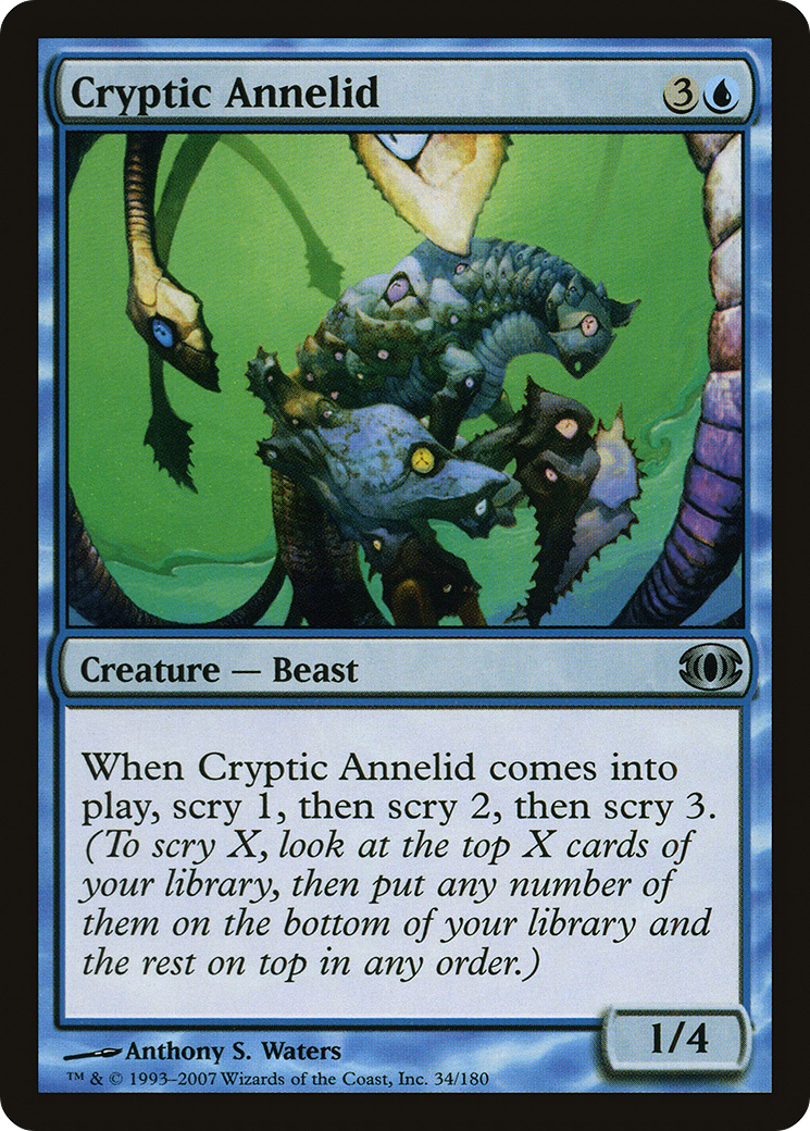 Cryptic Annelid [Future Sight]-1