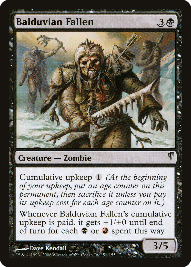 Balduvian Fallen [Coldsnap]-1