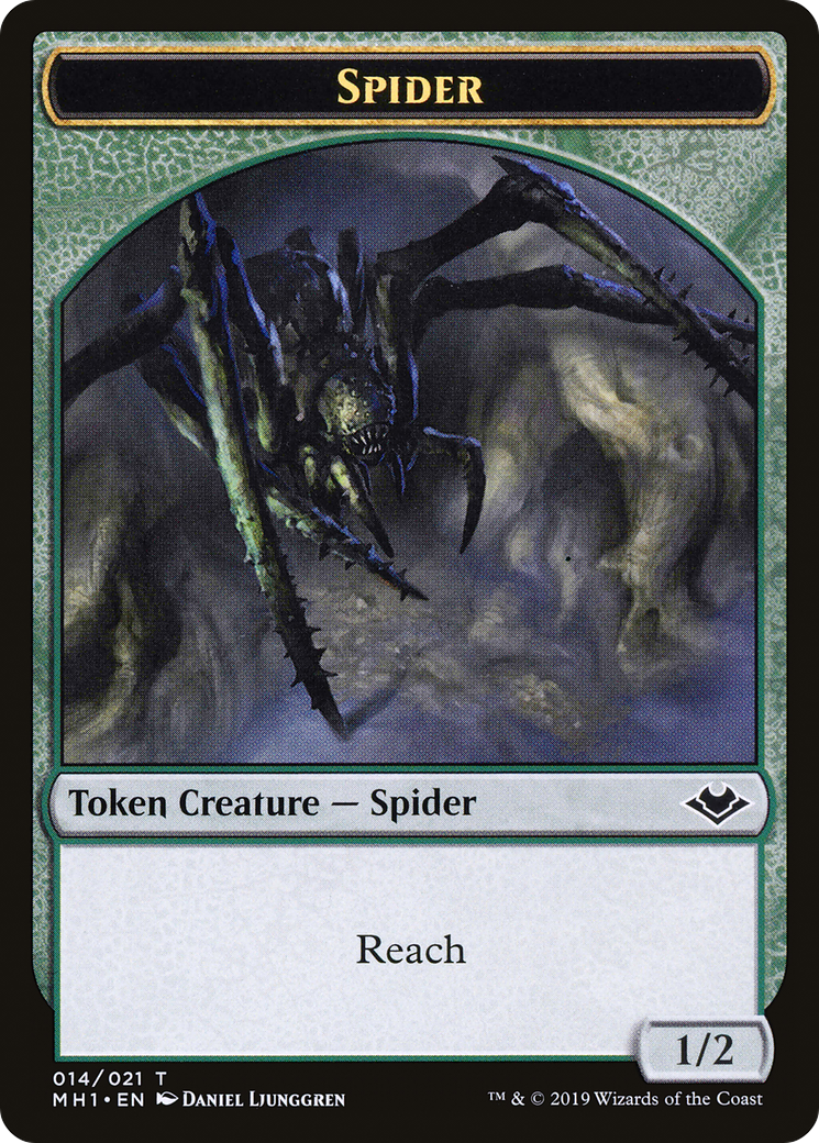 Shapeshifter // Spider Double-Sided Token [Modern Horizons Tokens]-2