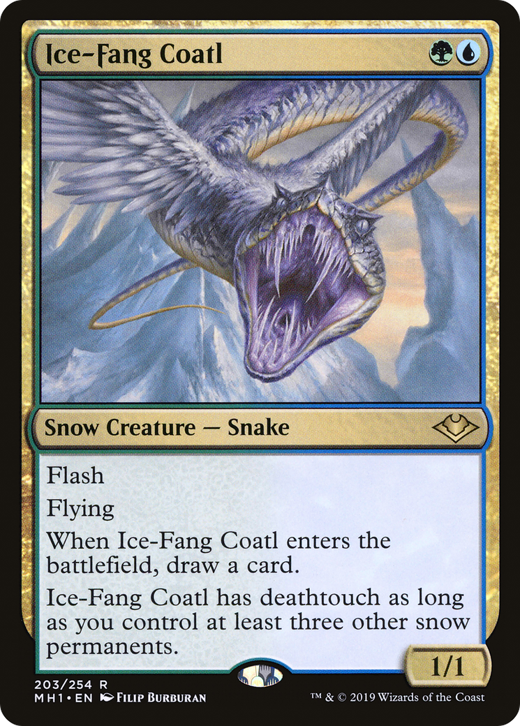 Ice-Fang Coatl [Modern Horizons]-1