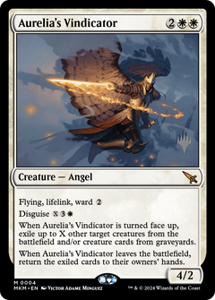 Aurelia's Vindicator (Promo Pack) [Murders at Karlov Manor Promos]-1