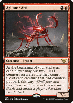 Agitator Ant [Kamigawa: Neon Dynasty Commander]-1