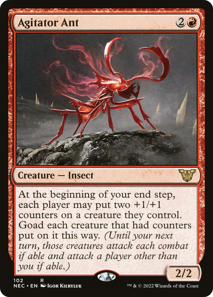 Agitator Ant [Kamigawa: Neon Dynasty Commander]-1