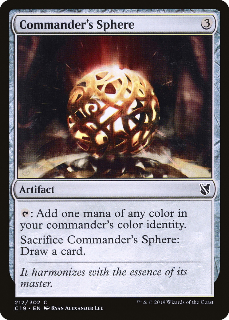 Commander's Sphere [Commander 2019]-1