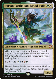 Jenson Carthalion, Druid Exile [Dominaria United Commander]-1
