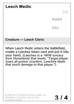 Leech Medic (UNK-RW04) - Unknown Event-1