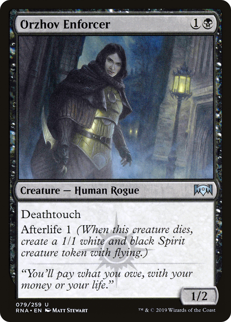 Orzhov Enforcer [Ravnica Allegiance]-1
