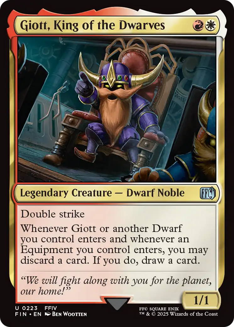 Giott, King of the Dwarves [FINAL FANTASY]-1
