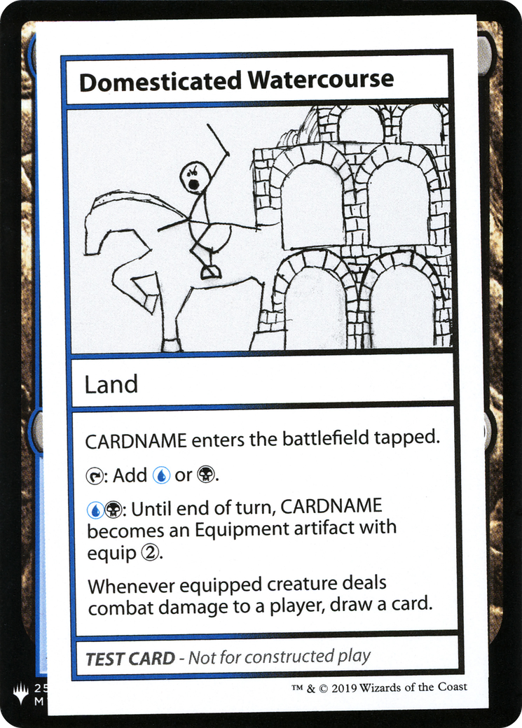 Domesticated Watercourse [Mystery Booster Playtest Cards]-1