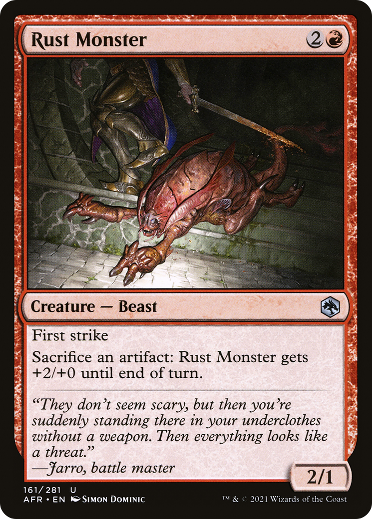 Rust Monster [Dungeons & Dragons: Adventures in the Forgotten Realms]-1