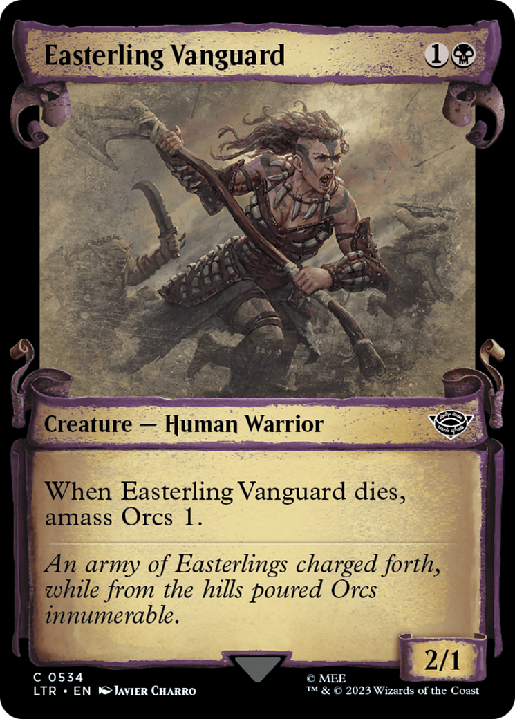 Easterling Vanguard [The Lord of the Rings: Tales of Middle-Earth Showcase Scrolls]-1