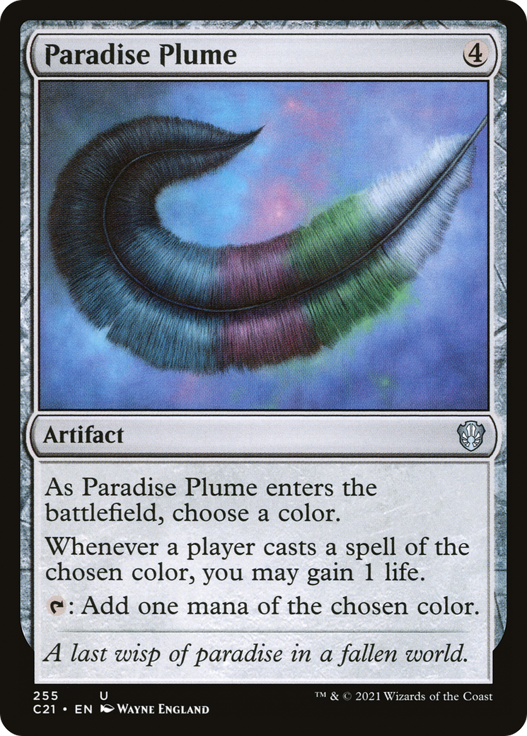 Paradise Plume [Commander 2021]-1