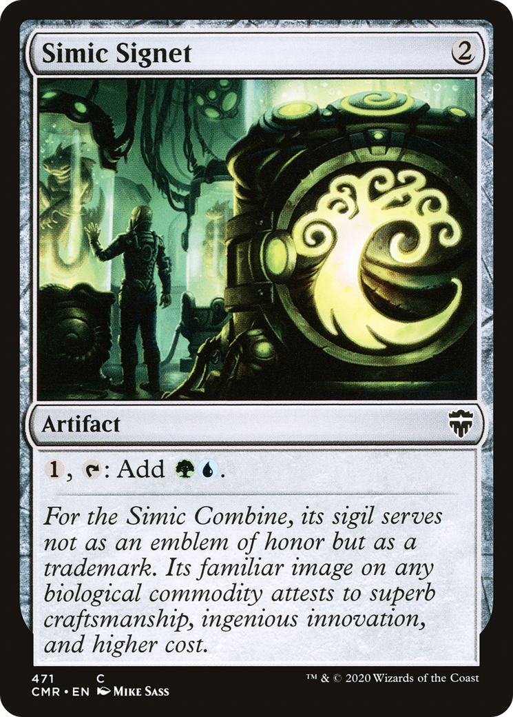 Simic Signet [Commander Legends]-1