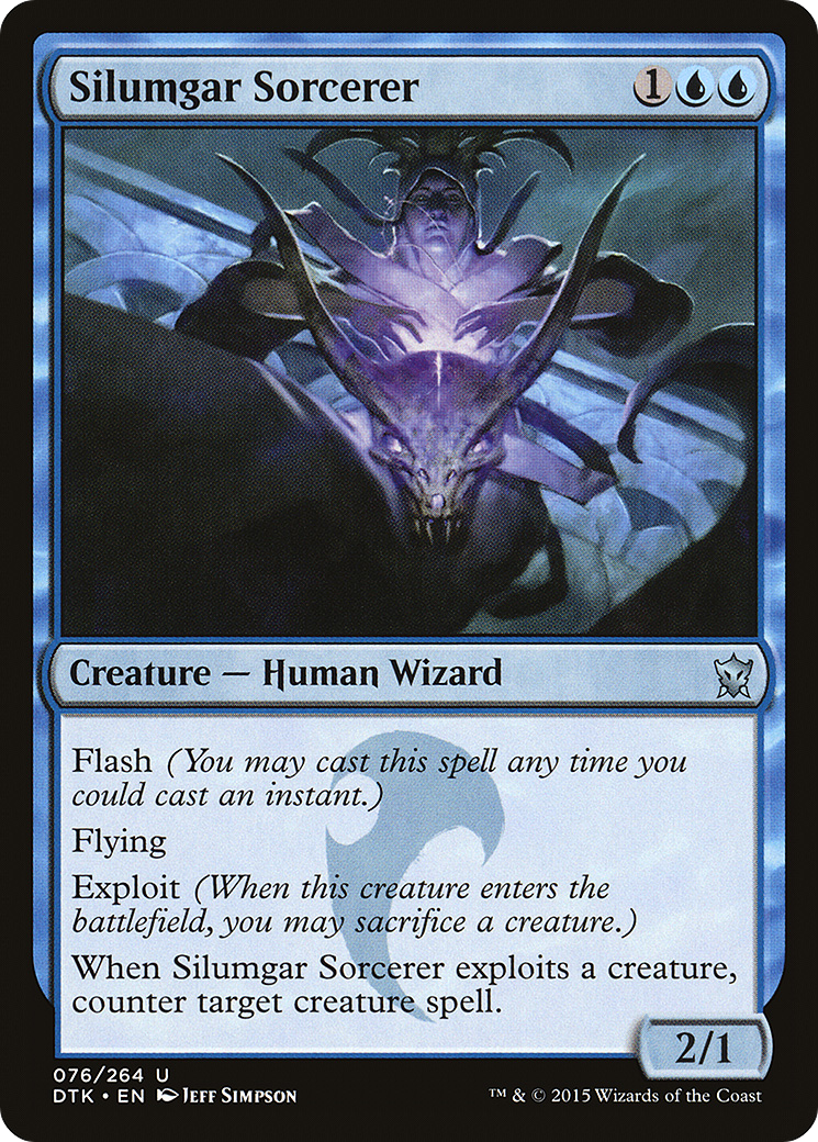 Silumgar Sorcerer [Dragons of Tarkir]-1