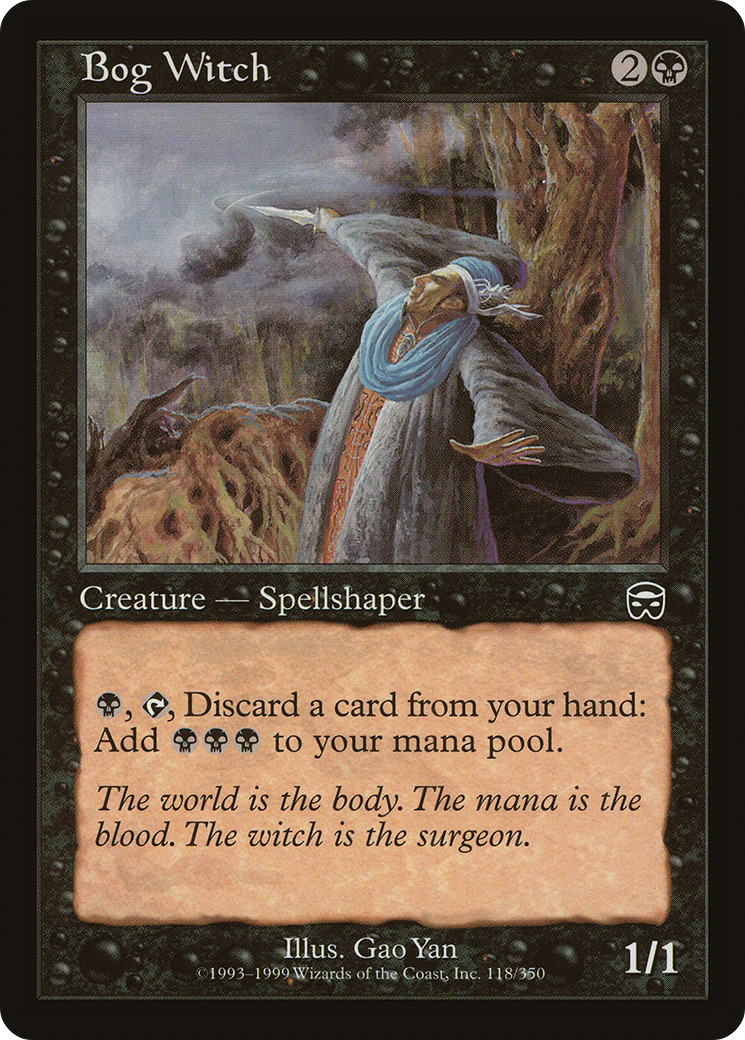 Bog Witch [Mercadian Masques]-1