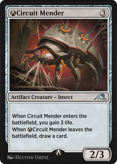 A-Circuit Mender (NEO-A-242) - Kamigawa: Neon Dynasty-1