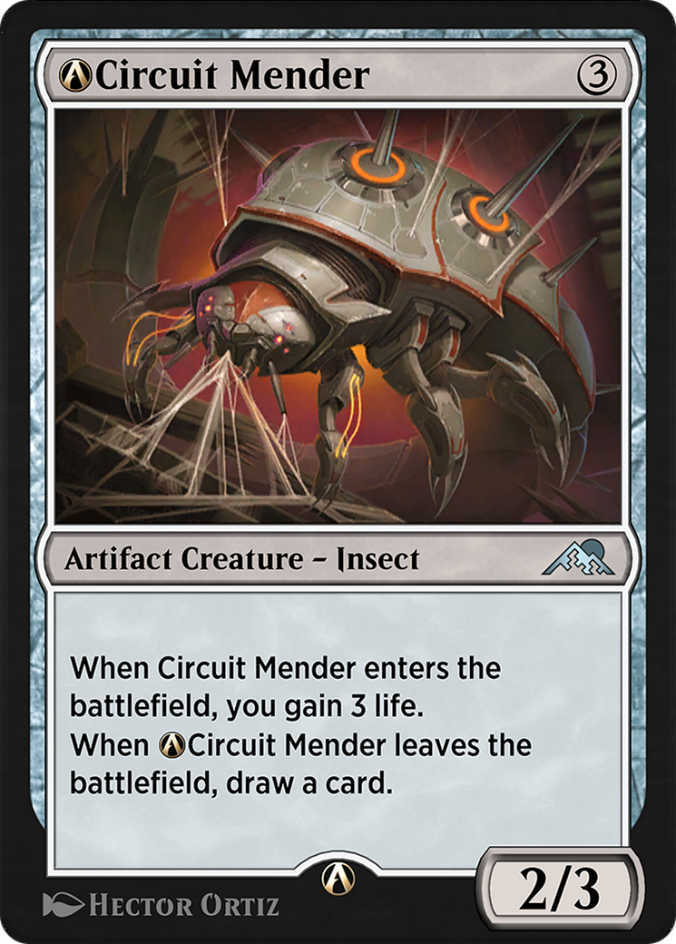 A-Circuit Mender (NEO-A-242) - Kamigawa: Neon Dynasty-1