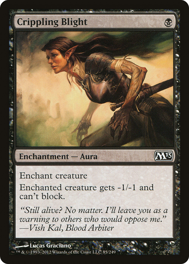 Crippling Blight [Magic 2013]-1