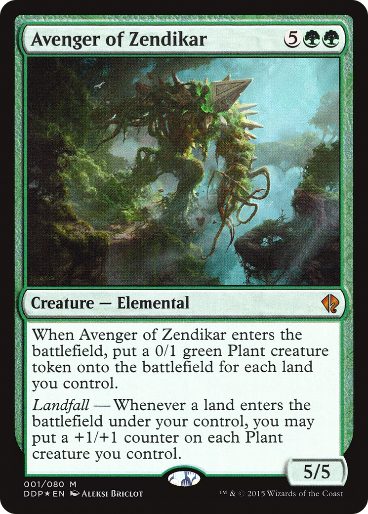 Avenger of Zendikar [Duel Decks: Zendikar vs. Eldrazi]-1