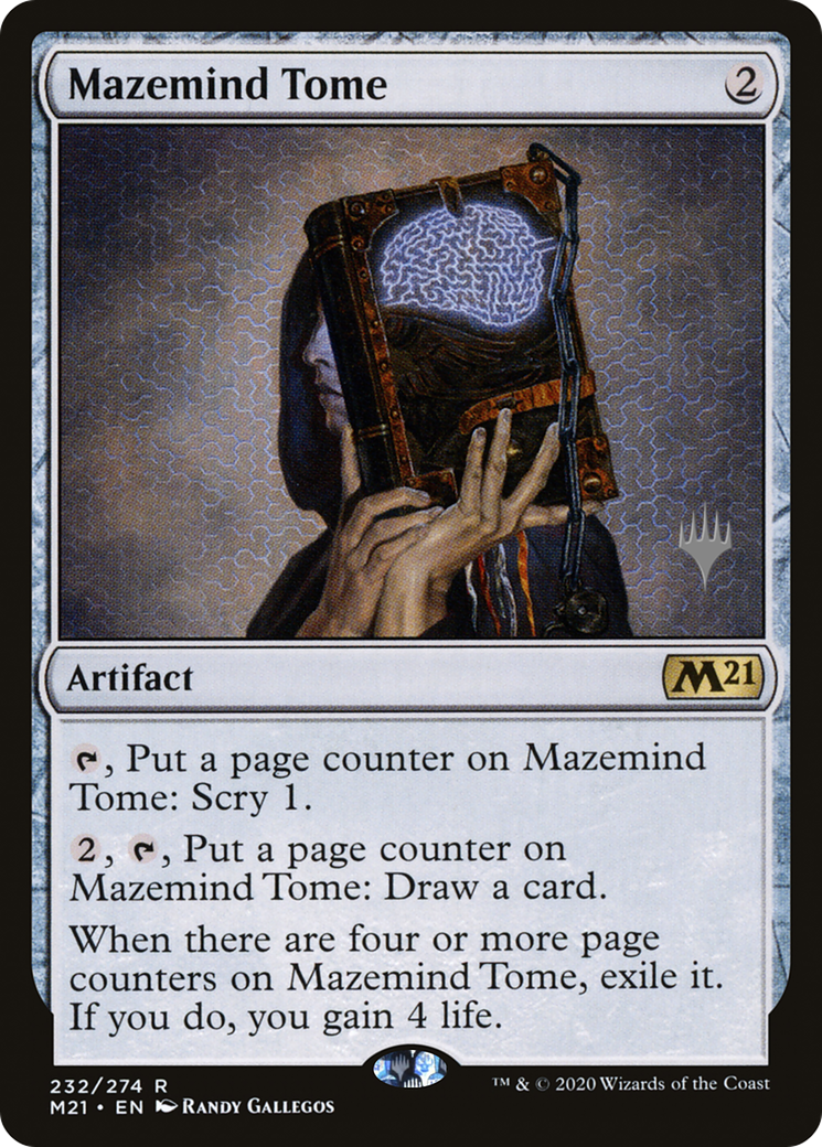 Mazemind Tome (Promo Pack) [Core Set 2021 Promos]-1