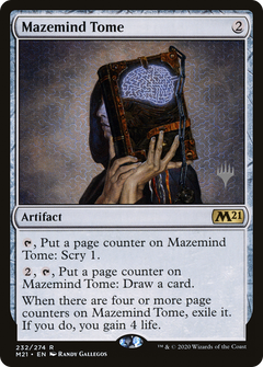 Mazemind Tome (Promo Pack) [Core Set 2021 Promos]-1
