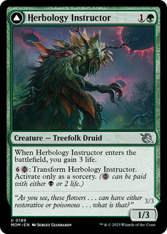 Herbology Instructor // Malady Invoker [March of the Machine]-1