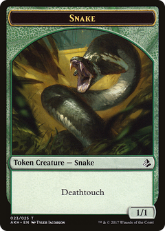 Snake Token [Amonkhet Tokens]-1