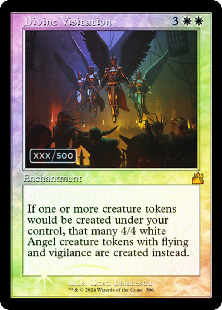Divine Visitation (Retro) (Serialized) [Ravnica Remastered]-1