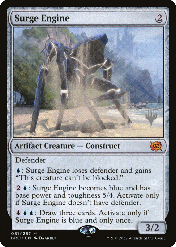 Surge Engine (Promo Pack) [The Brothers' War Promos]-1