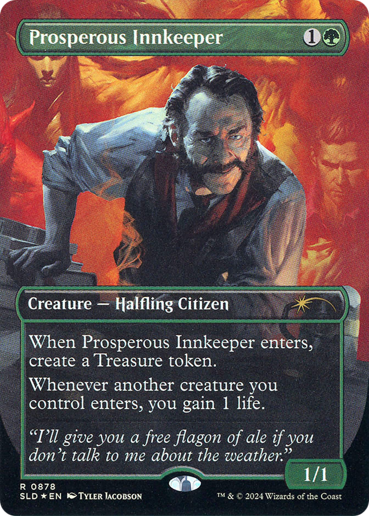 Prosperous Innkeeper (Rainbow Foil) [Secret Lair Drop Series]-1