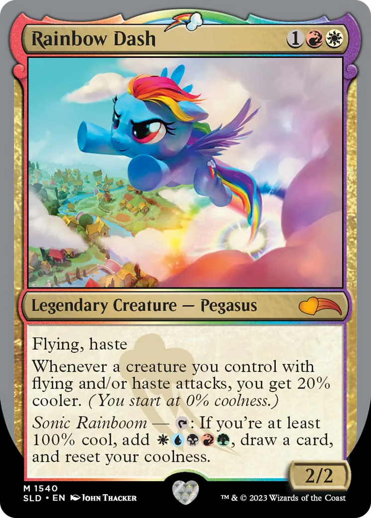Rainbow Dash [Secret Lair Drop Series]-1
