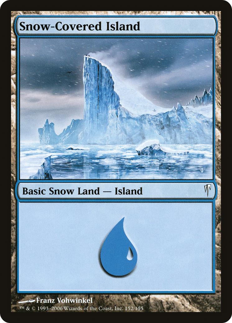 Snow-Covered Island [Coldsnap]-1