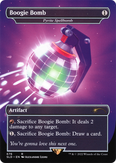 Pyrite Spellbomb - Boogie Bomb (Borderless) [Secret Lair Drop Promos]-1