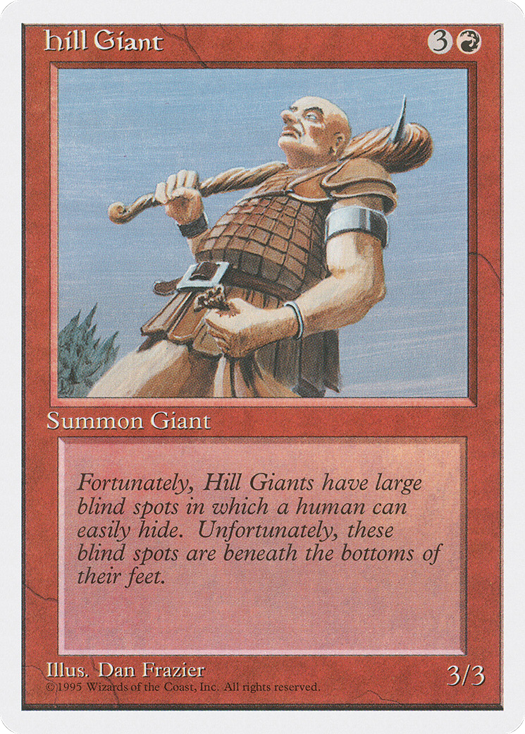 Hill Giant [Fourth Edition]-1
