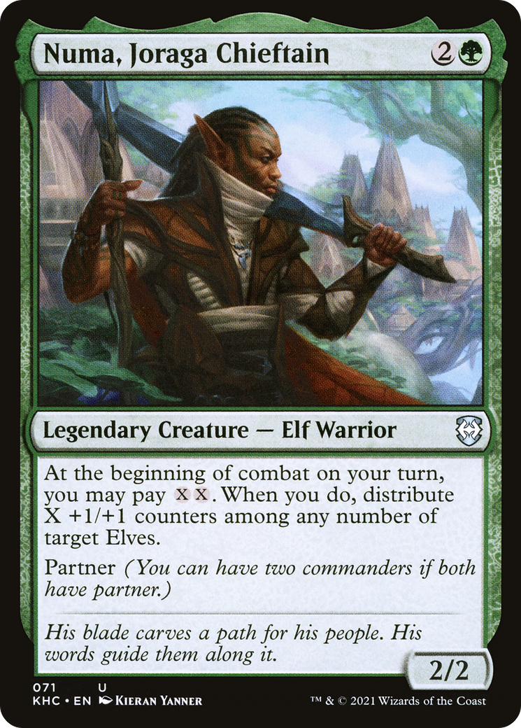 Numa, Joraga Chieftain [Kaldheim Commander]-1
