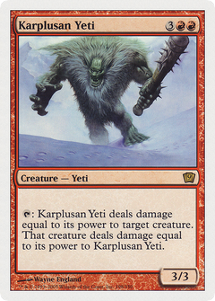 Karplusan Yeti [Ninth Edition]-1