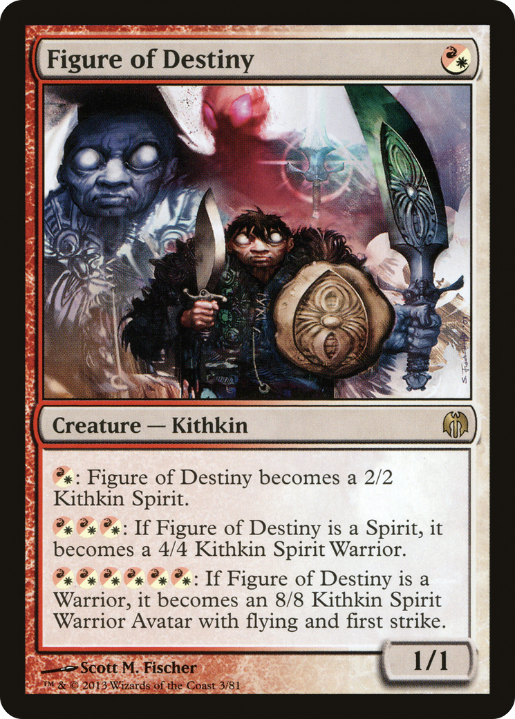 Figure of Destiny [Duel Decks: Heroes vs. Monsters]-1
