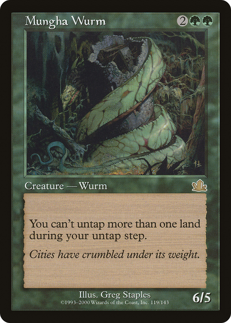 Mungha Wurm [Prophecy]-1