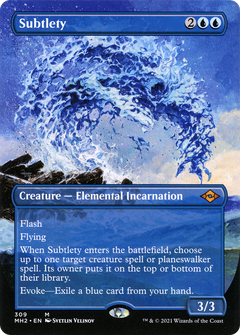 Subtlety (Borderless Alternate Art) [Modern Horizons 2]-1