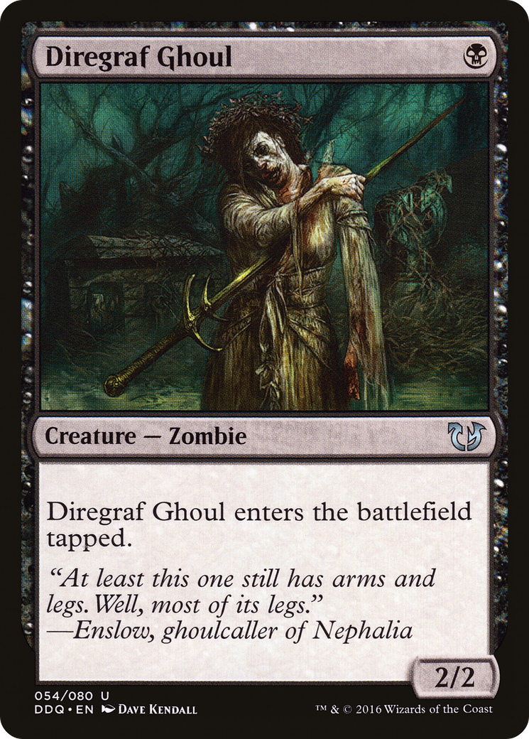 Diregraf Ghoul [Duel Decks: Blessed vs. Cursed]-1