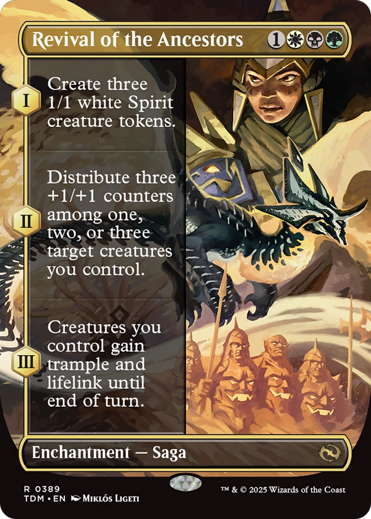 Revival of the Ancestors (Borderless) [Tarkir: Dragonstorm]-1
